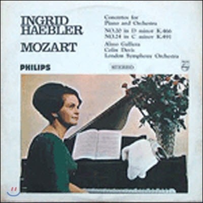 [߰] [LP] Ingrid Haebler / Mozart : Concertos For Piano&Orch.No.20 & 24 (sel100117)