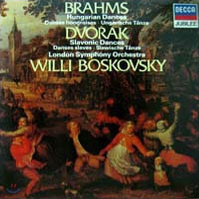 [߰] [LP] Willi Boskovsky / Brahms : Hungarian Dances, Dvorak : Slavonic Dances (selrd5568)