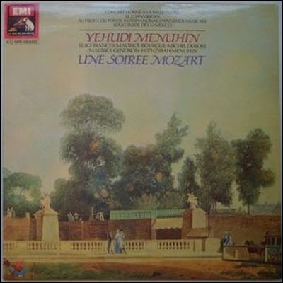 [߰][LP] Yehudi Menuhin / Une Soiree Mozart (/c06502820)