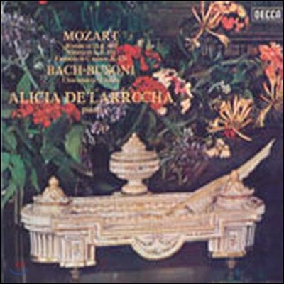[߰] [LP] Alicia De Larrocha / Mozart : Sonata in D, K.485, Bach-Busoni : Chaconne (sel0378)