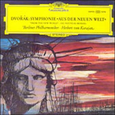 [߰] [LP] Herbert Von Karajan / Dvorak : Symphony No.9(5) E minor, Op.95 From the New World (sel200102)