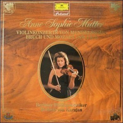[߰] [LP] Anne-Sophie Mutter, Herbert Von Karajan / Mendelssohn, Bruch, Mozart : Violinkonzerte Von Mendelssohn, Bruch Und Mozart (/2LP/Box Set/4198061)