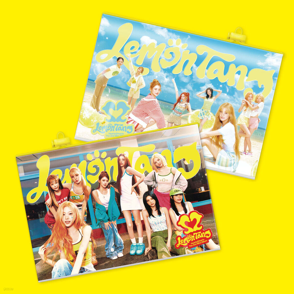 Hearts2Hearts (하츠투하츠) - 미니앨범 2집 : Lemon Tang [Photobook Ver.][2종 SET]