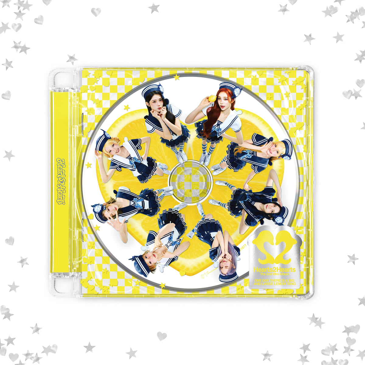 Hearts2Hearts (하츠투하츠) - 미니앨범 2집 : Lemon Tang [Jewel Case Ver.]