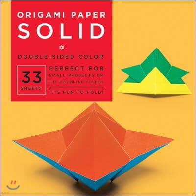 Origami Paper Solid 6 3/4" 33 Sheets