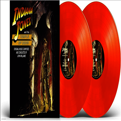 John Williams — Indiana Jones And The Temple Of Doom (인디아나 존스: 마궁의 사원) (Soundtrack) 앨범 커버