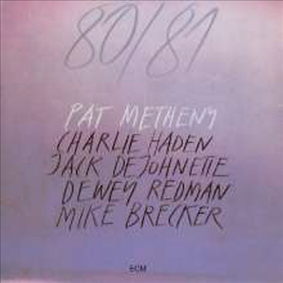 Pat Metheny - 80/81 (Gatefold)(180G)(2LP)