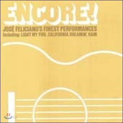 [중고] [LP] Jose Feliciano / Encore!: Jose Feliciano's Finest Performances