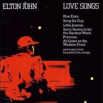 [߰] [LP] Elton John / Love Songs (Blue Eyes)