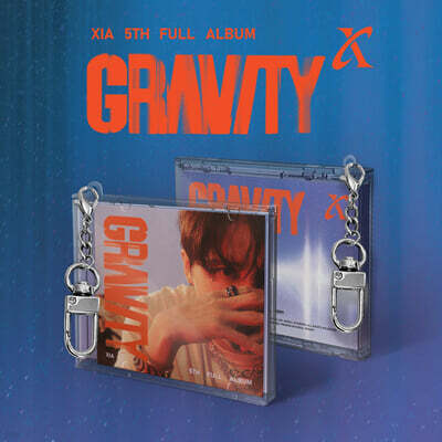 Kim Junsu (XIA) - 5th FULL ABLUM [GRAVITY][KEYRING Ver.](Limited Edition)