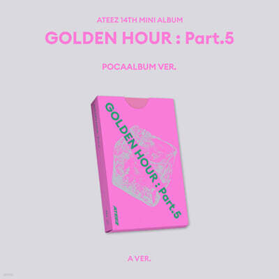 ATEEZ - 14TH MINI ALBUM [GOLDEN HOUR : Part.5][POCAALBUM][A VER.]