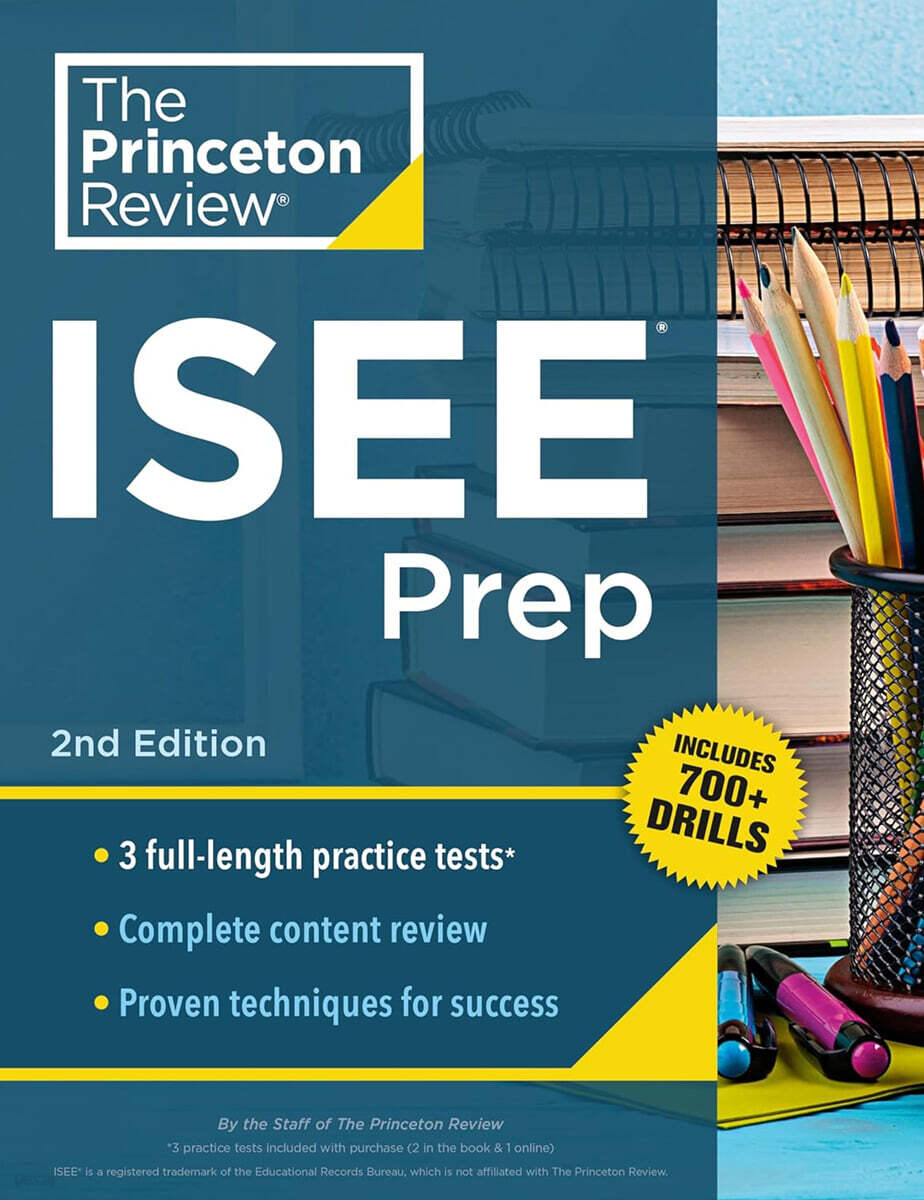 Princeton Review ISEE Prep, 2nd Edition
