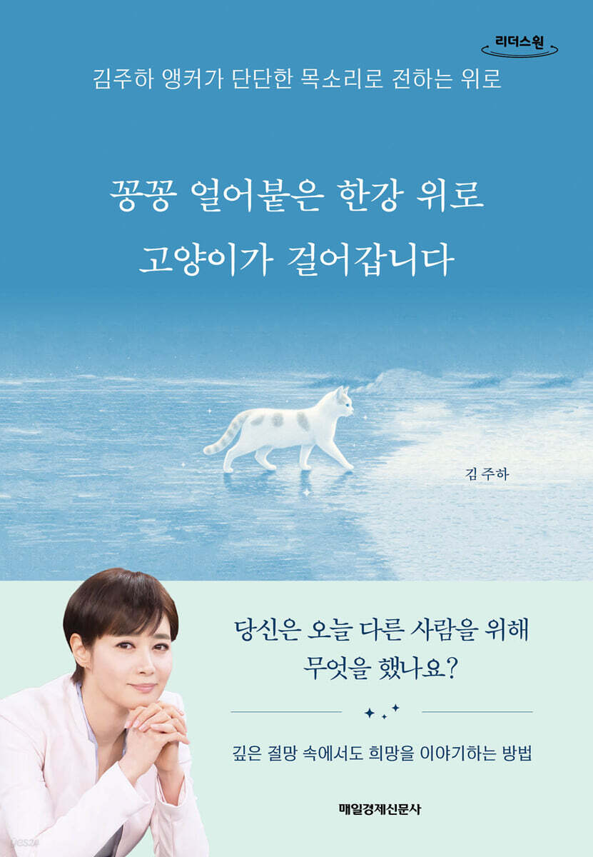 꽁꽁 얼어붙은 한강 위로 고양이가 걸어갑니다 (큰글자도서)