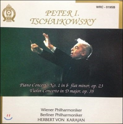 [߰] Herbert Von Karajan / Tchaikovsky: Piano, Violin Concerto (wrc019sb)