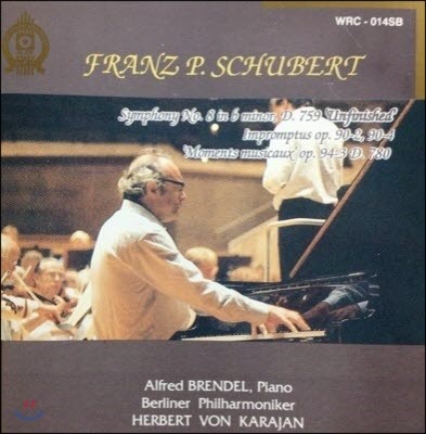 [߰] Herbert Von Karajan, Alfred Brendel / Schubert: Symphony No.8 Unfinished (wrc014sb)
