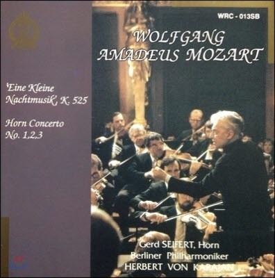 [߰] Herbert Von Karajan, Gerd Seifert / Mozart: Eine Kleine Nachtmusik, Horn Concerto (wrc013sb)