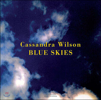 Terri Lyne Carrington, Lonnie Plaxico, Mulgrew Miller — Cassandra Wilson (카산드라 윌슨) - Blue Skies 앨범 커버