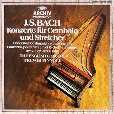 [중고] Trevor Pinnock / Bach: Konzerte Fur Cembalo Und Streicher (수입/4159912)