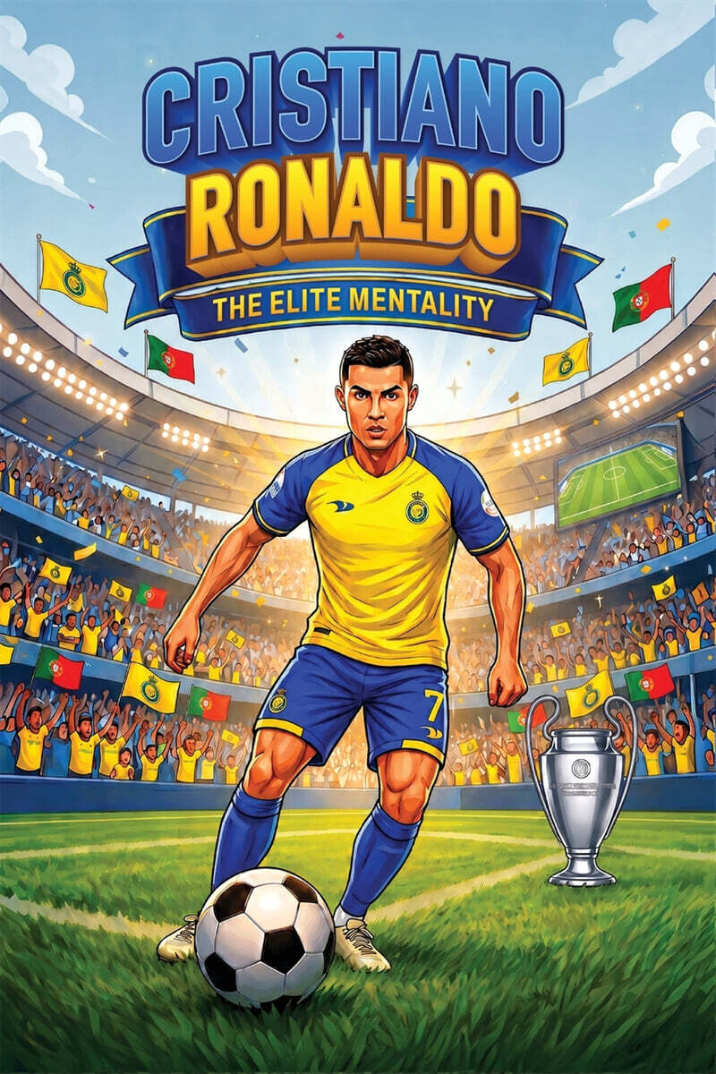 Cristiano Ronaldo: The CR7 Soccer Biography and Interactive Workbook for Kids About Hard Work, Healthy Habits, and Never Giving Up