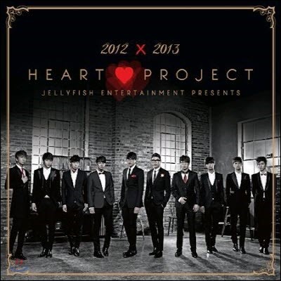 [߰] V.A. / Jelly Christmas 2012 X 2013 Heart  Project (CD+DVD) (1 Ʈ )