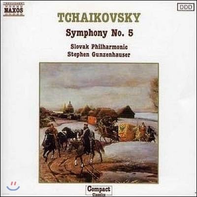 [중고] Stephen Gunzenhauser / Tchaikovsky - Symphony No. 5 (일본수입/8550030)