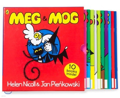 ޱ׿   ׸å 10 ڽ Ʈ : Meg and Mog 10 Books Collection