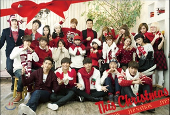 JYP Nation / This Christmas (CD+DVD/Ϻ/̰/bvcl2789)