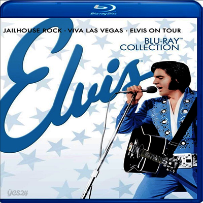 Elvis Collection: Elvis on Tour (1972) / Viva Las Vegas (1964) / Jailhouse Rock (1957) (엘비스 컬렉션)(한글무자막)(Blu-ray)