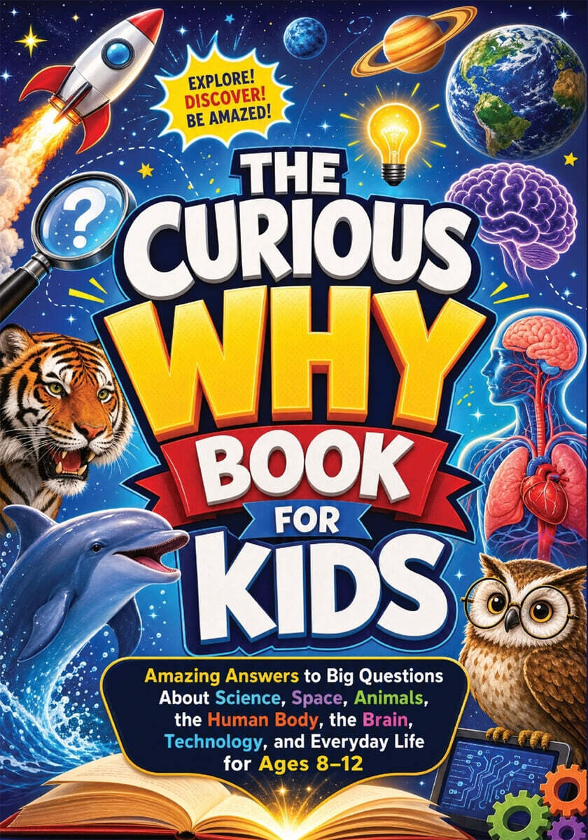 The Curious Why Book for Kids: Amazing Answers to Big Questions About Science, Space, Animals, the Human Body, the Brain, Technology, and Everyday Lif