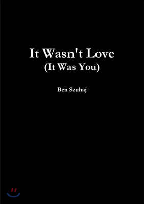 It Wasn't Love (It Was You)