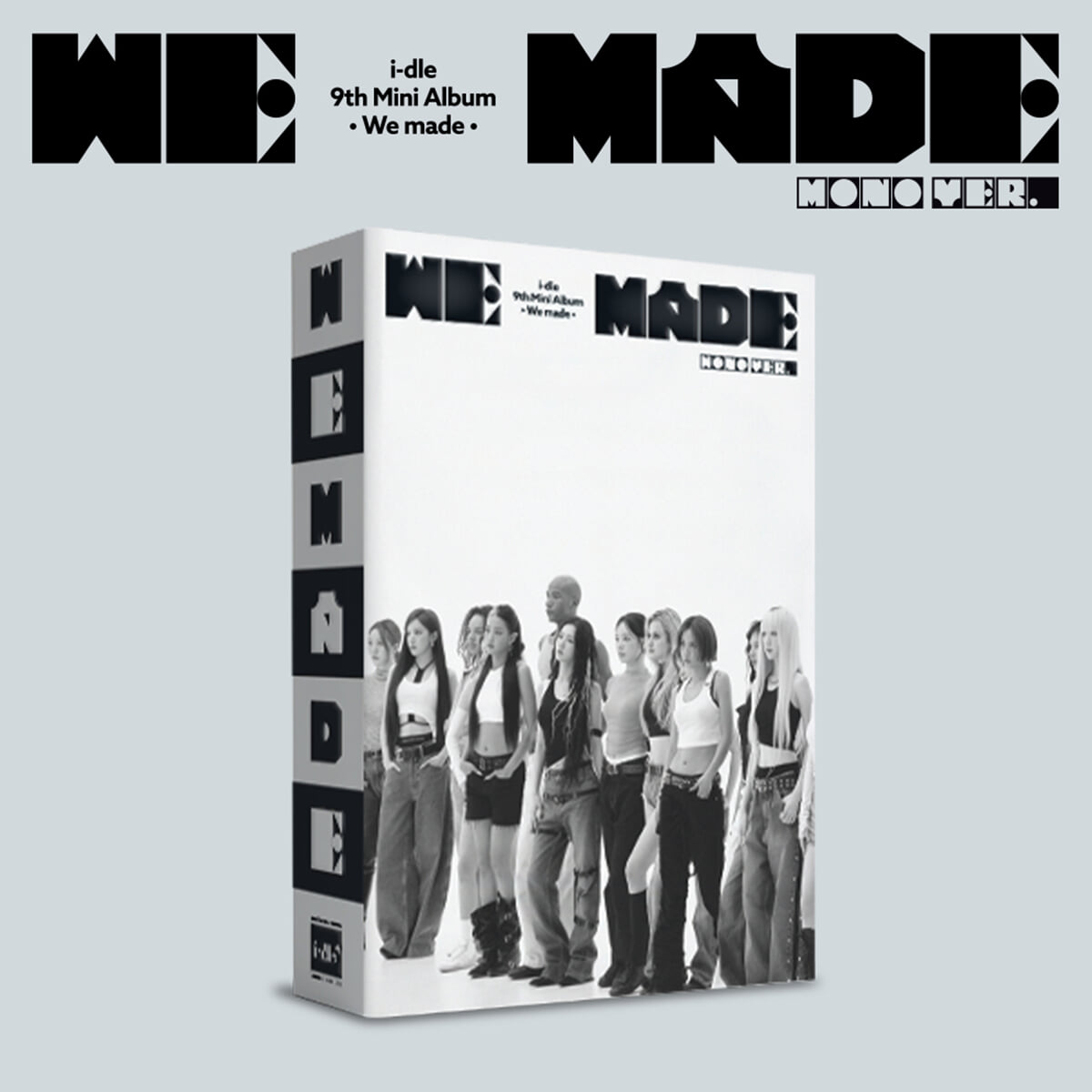 i-dle (아이들) - 미니앨범 9집 : We made [Mono Ver.]