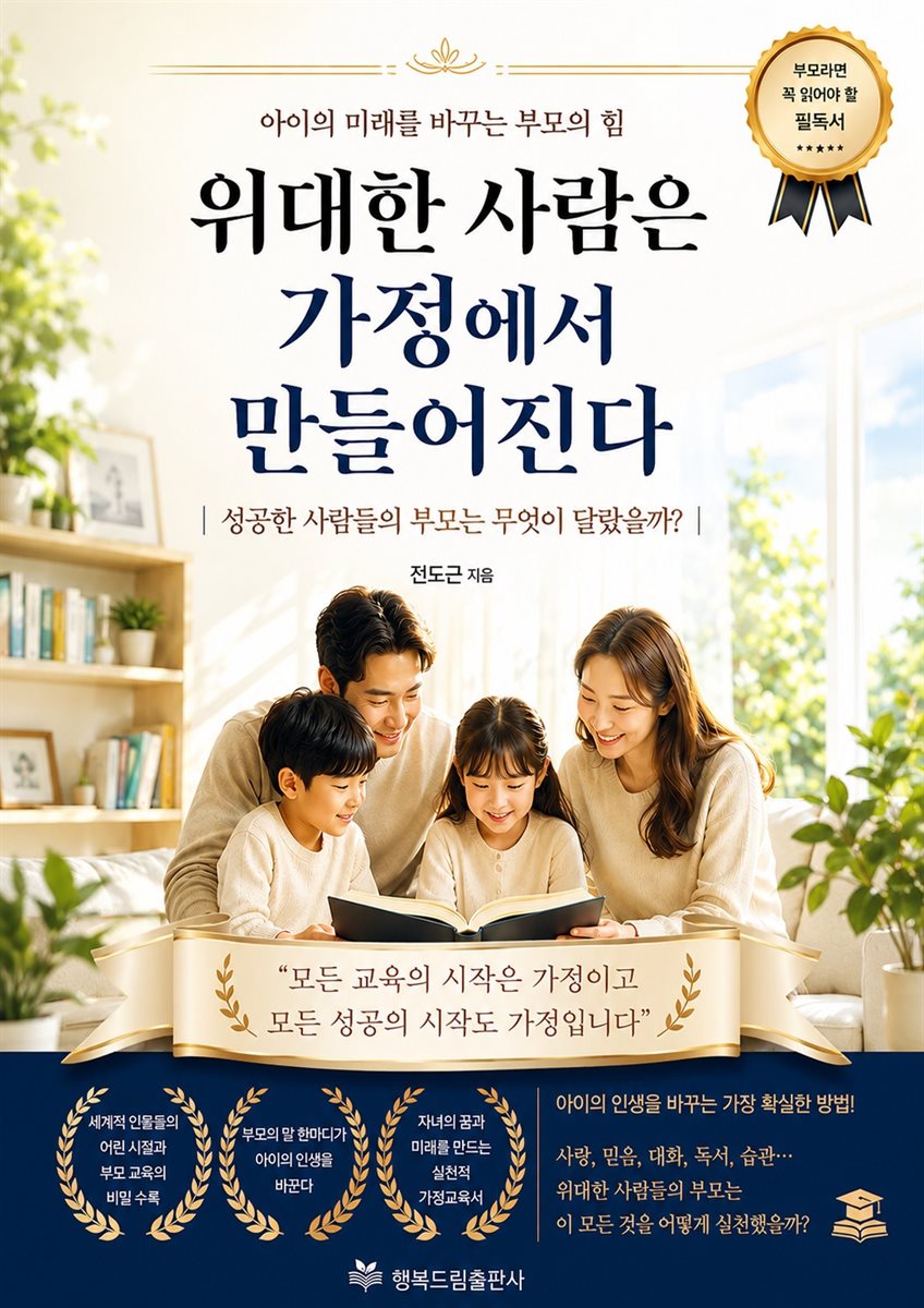 위대한 사람은 가정에서 만들어진다