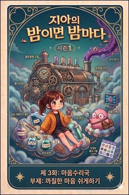 마음치유동화 <지아의 밤이면 밤마다> 시즌1: 제3화 마음수리국