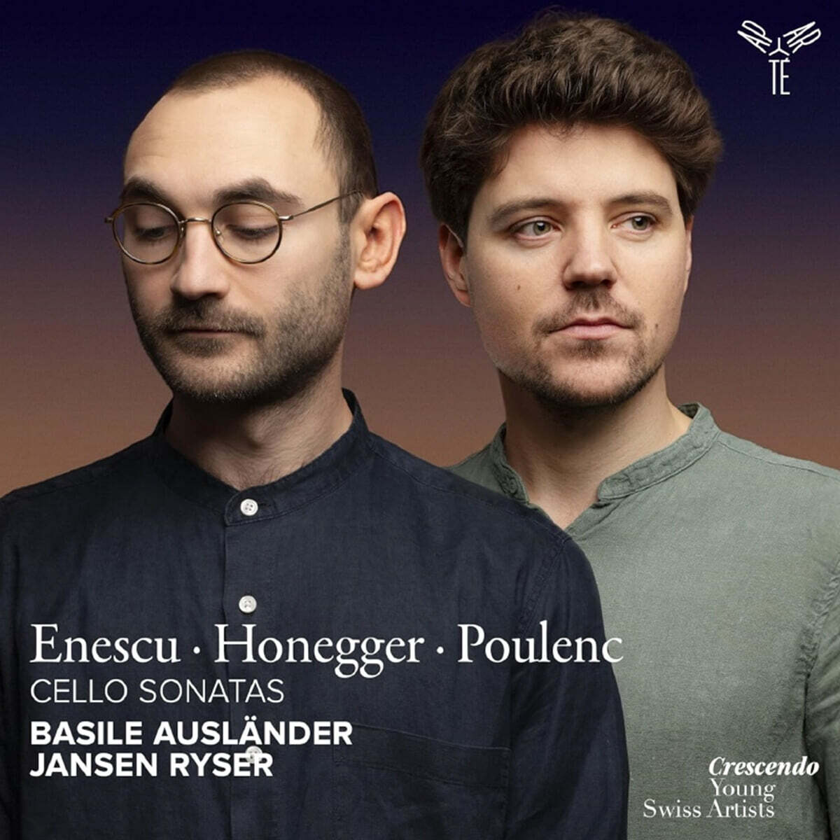 Basile Auslander / Jansen Ryser 에네스쿠 / 오네게르 / 풀랑크: 첼로 소나타 (Enescu / Honegger / Poulenc: Cello Sonatas)