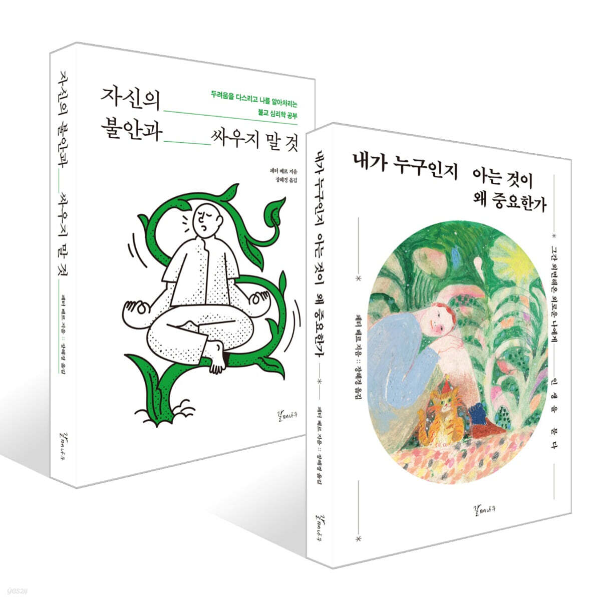 내가 누구인지 아는 것이 왜 중요한가 + 자신의 불안과 싸우지 말것 세트