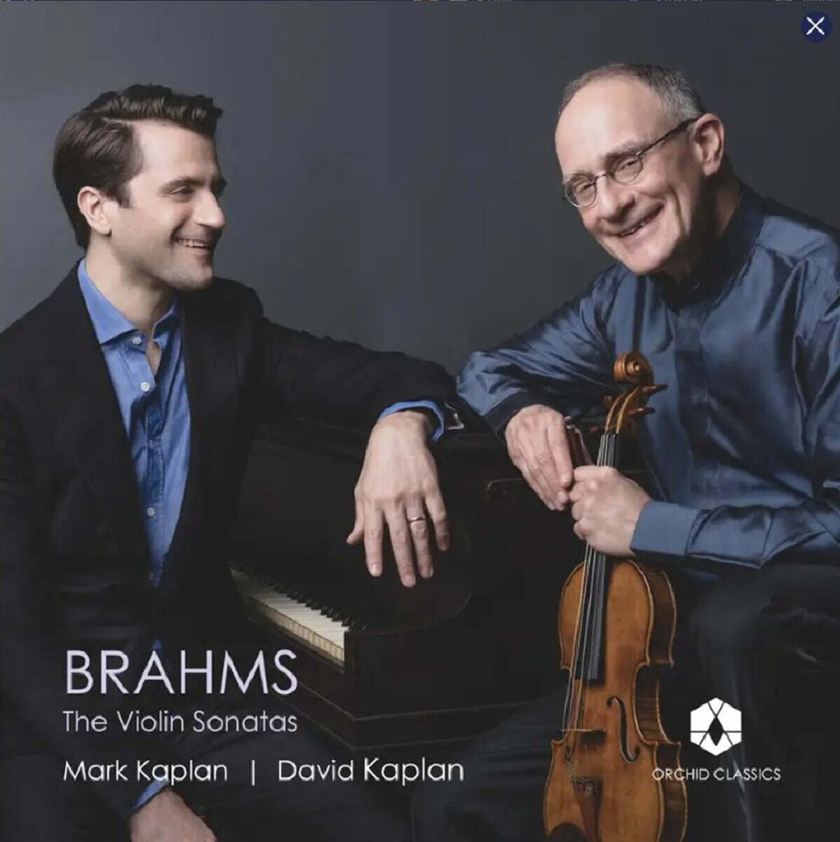 Mark Kaplan / David Kaplan 브람스: 바이올린 소나타 전곡 1번 &amp; 2번 &amp; 3번 (Brahms: The Violin Sonatas Nr. 1-3)