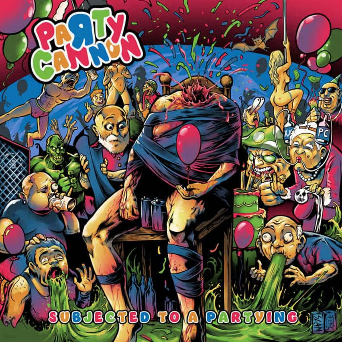 Party Cannon (파티 캐논) - Subjected To A Partying [컬러 LP]