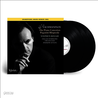 라흐마니노프: 피아노 협주곡 1 - 4번 & 파가니니 광시곡 (Rachmaninoff: Piano Concertos Nos.1 - 4 & Rhapsody On A Theme Of Paganini) (180g)(3LP) - Stephen Hough