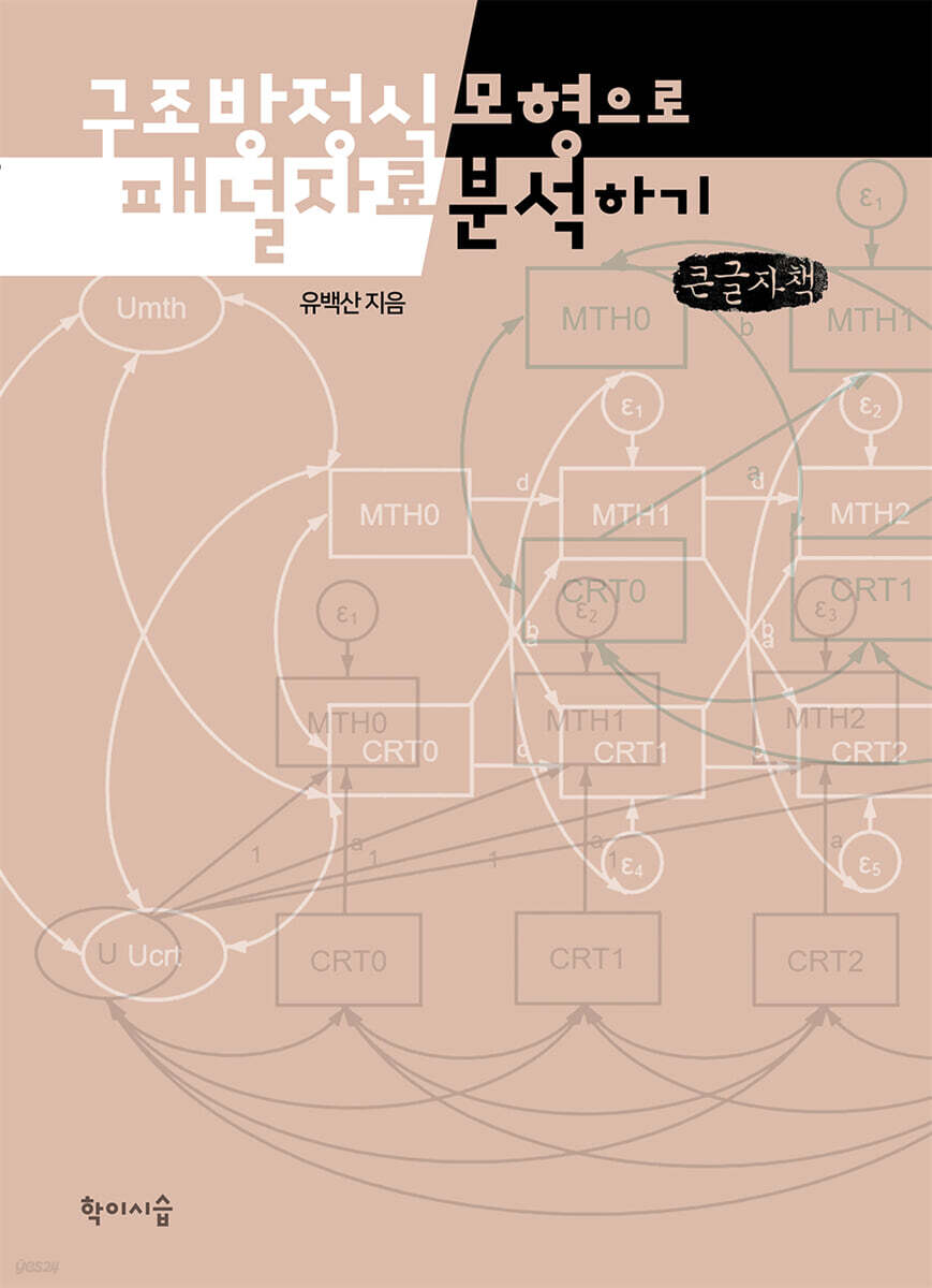 구조방정식모형으로 패널자료 분석하기 (큰글자책)