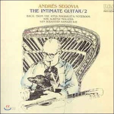[LP USA] Andres Segovia  - The Intimate Guitar 2집 아닌 1집 (ARL1-0864)
