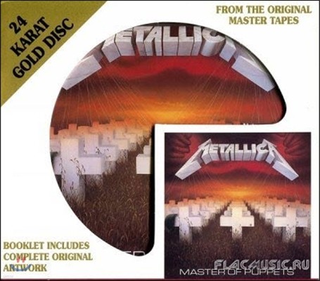 [߰] Metallica / Master Of Puppets (24k Gold Disc/ϵĿ/)
