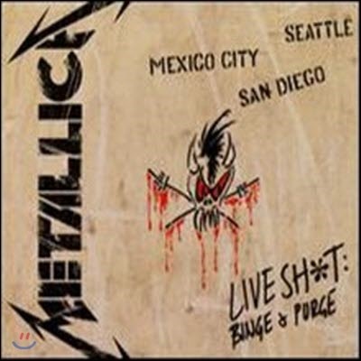 [߰] Metallica - Live Shit: Binge & Purge (3CD+3VHS Tape Boxset/)