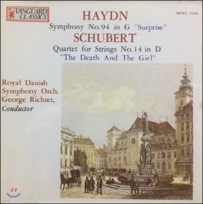 George Richter, Erich Kloss / Haydn: Symphony No.94 In G Surprise, Schubert: Quartet For Strings No.14 In D (̰/oovc5001)