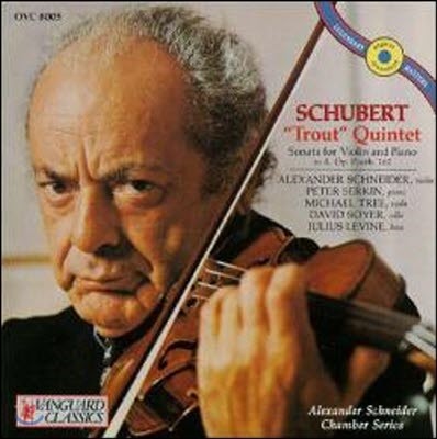 Alexander Schneider / Schubert: Trout Quintet Etc. (̰/oovc5029)