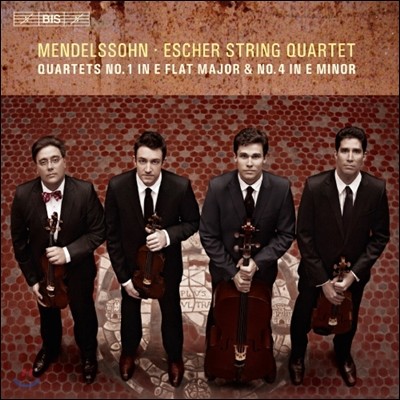 Escher String Quartet ൨:   1 4 (Mendelssohn: Quartet No. 1 & 4)  ǻߴ