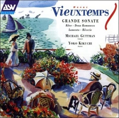[߰] Michael Guttman, Yoko Kikuchi / Henry Vieuxtemps: Grande Sonate (/cddca1050)
