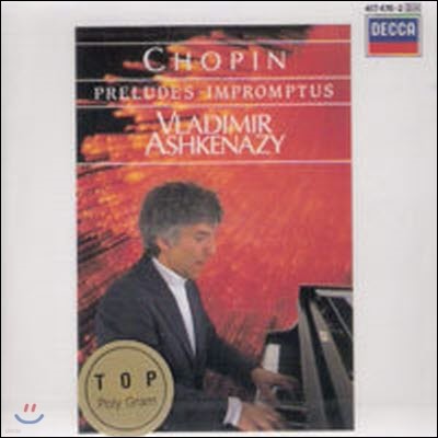 [중고] Vladimir Ashkenazy / Chopin : Preludes, Impromptus (dd0317)