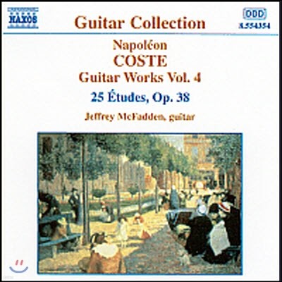 [중고] Jeffrey Mcfadden / Coste : Guitar Music, Vol.4 (수입/8554354)