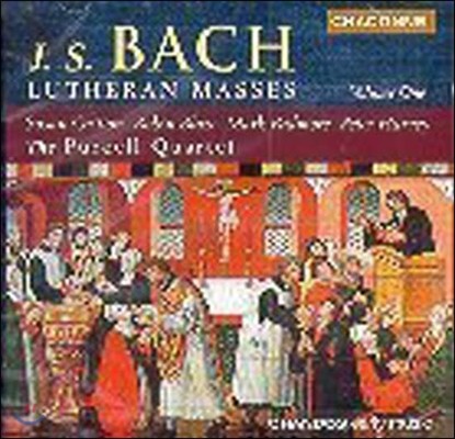 [߰] The Purcell Quartet / Bach : Lutheran Masses Vol.1 (/chan0642)