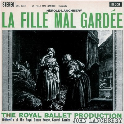 John Lanchbery,Royal Opera House Orchestra — John Lanchbery 헤롤드: 발레 '고집쟁이 딸' 하이라이트 (Herold: La Fille Mal Gardee Excerpts) 앨범 커버